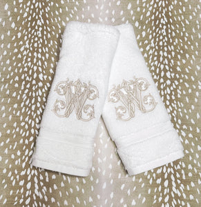 Jerica D'Amico- Set of Two Hand Towels