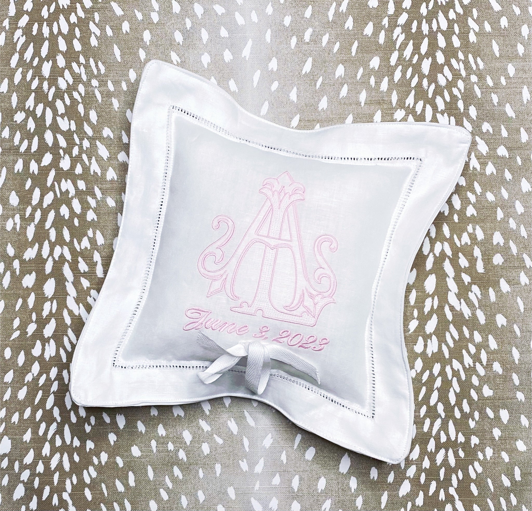 Annalise Bath- Ring Bearer Pillow